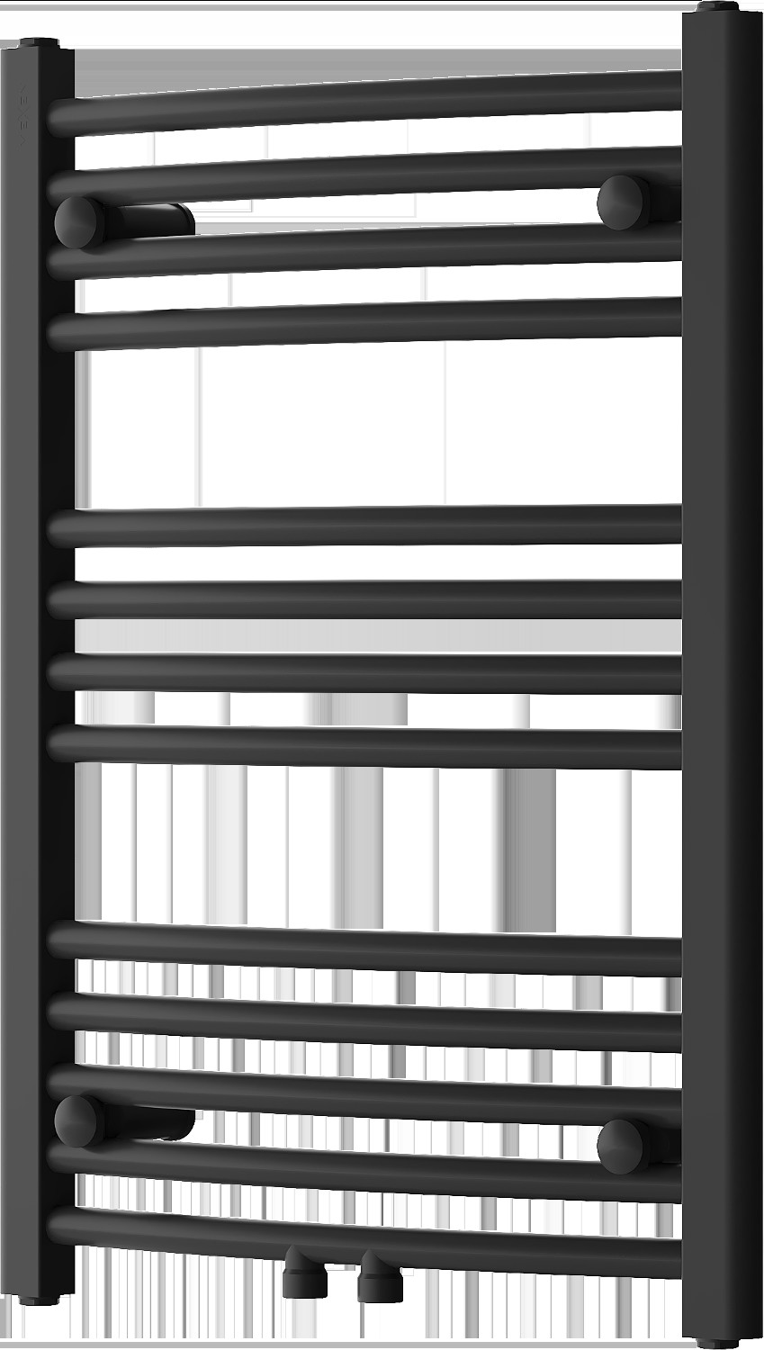 Mexen Ares fürdőszobai radiátor 700 x 500 mm, 286 W, Fekete - W102-0700-500-00-70