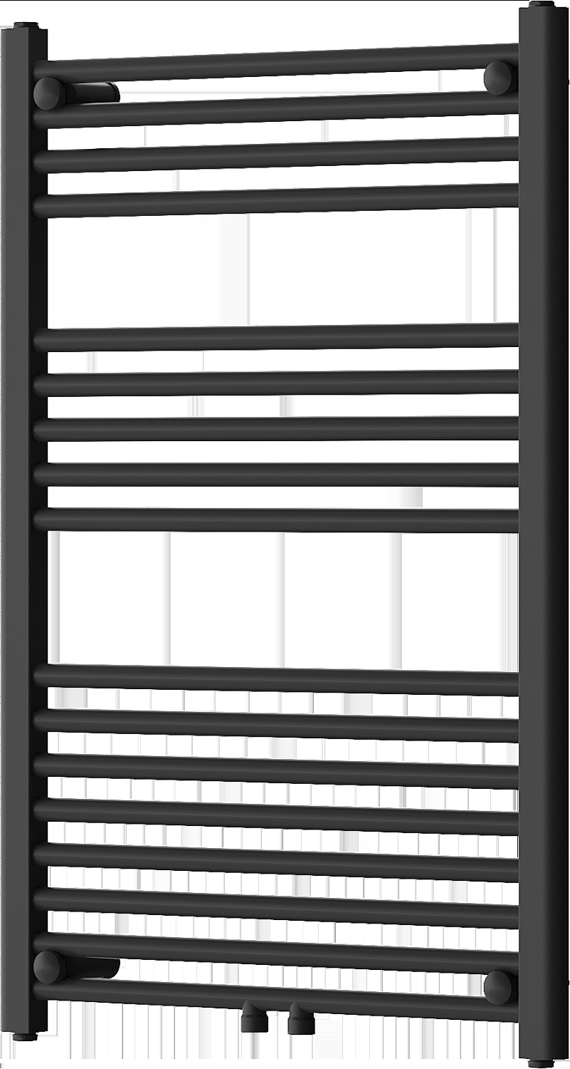 Mexen Mars fürdőszobai radiátor 900 x 600 mm, 430 W, Fekete - W110-0900-600-00-70