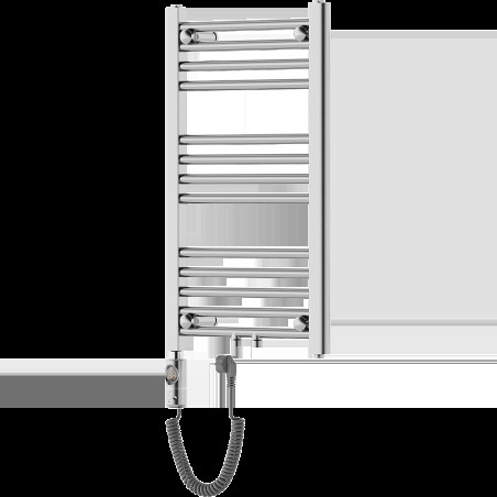 Mexen Mars elektromos radiátor 700 x 400 mm, 300 W, króm - W110-0700-400-2300-01