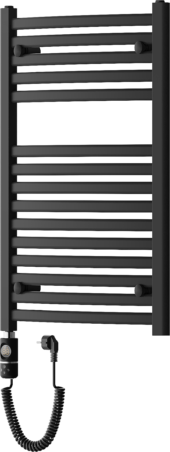 Mexen Helios elektromos fűtőtest 800 x 500 mm, 600 W, fekete - W103-0800-500-2600-70