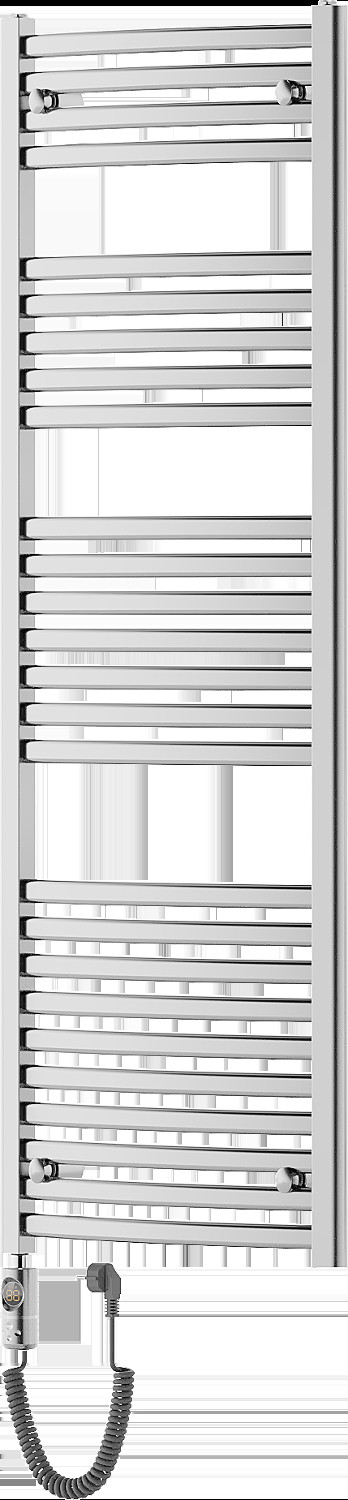 Mexen Helios elektromos radiátor 1500 x 500 mm, 600 W, króm - W103-1500-500-2600-01