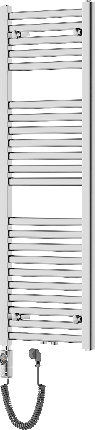 Mexen Hades elektromos radiátor 1200 x 400 mm, 600 W, króm - W104-1200-400-2600-01