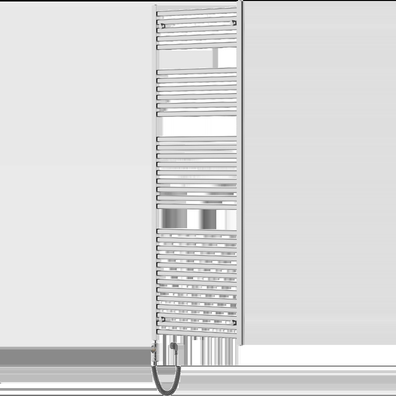 Mexen Hades elektromos radiátor 1800 x 600 mm, 900 W, króm - W104-1800-600-2900-01