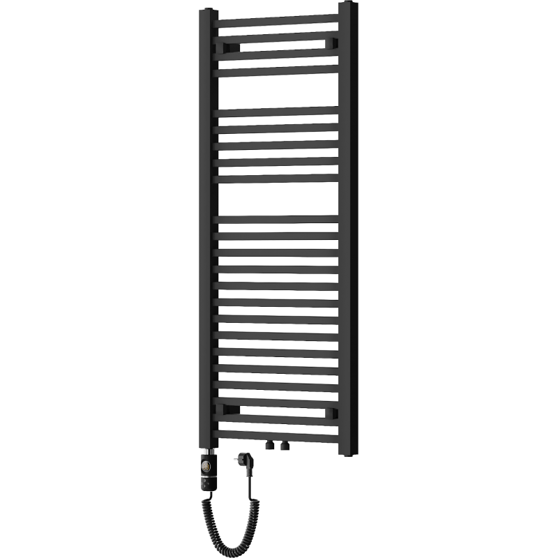 Mexen Pluton elektromos radiátor 1200 x 500 mm, 600 W, fekete - W106-1200-500-2600-70