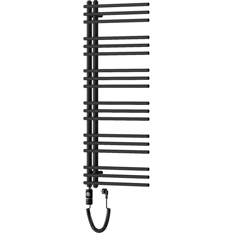 Mexen Neptun elektromos radiátor 1200 x 500 mm, 600 W, fekete - W101-1200-500-2600-70