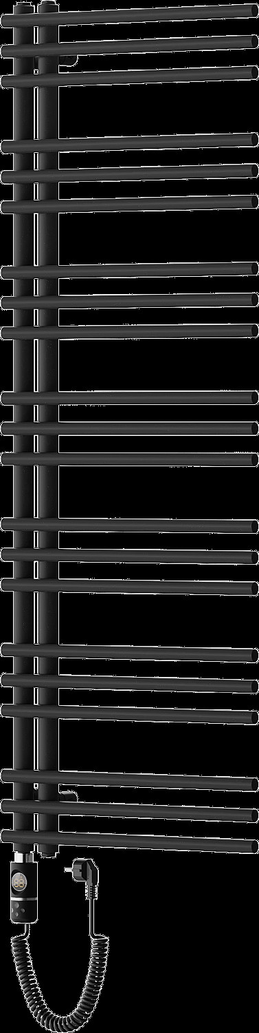 Mexen Neptun elektromos radiátor 1400 x 500 mm, 600 W, fekete - W101-1400-500-2600-70