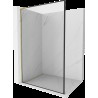 Mexen Kioto L Walk-in zuhanyfal 60 x 200 cm, fekete minta, arany - 800-060-103-50-70