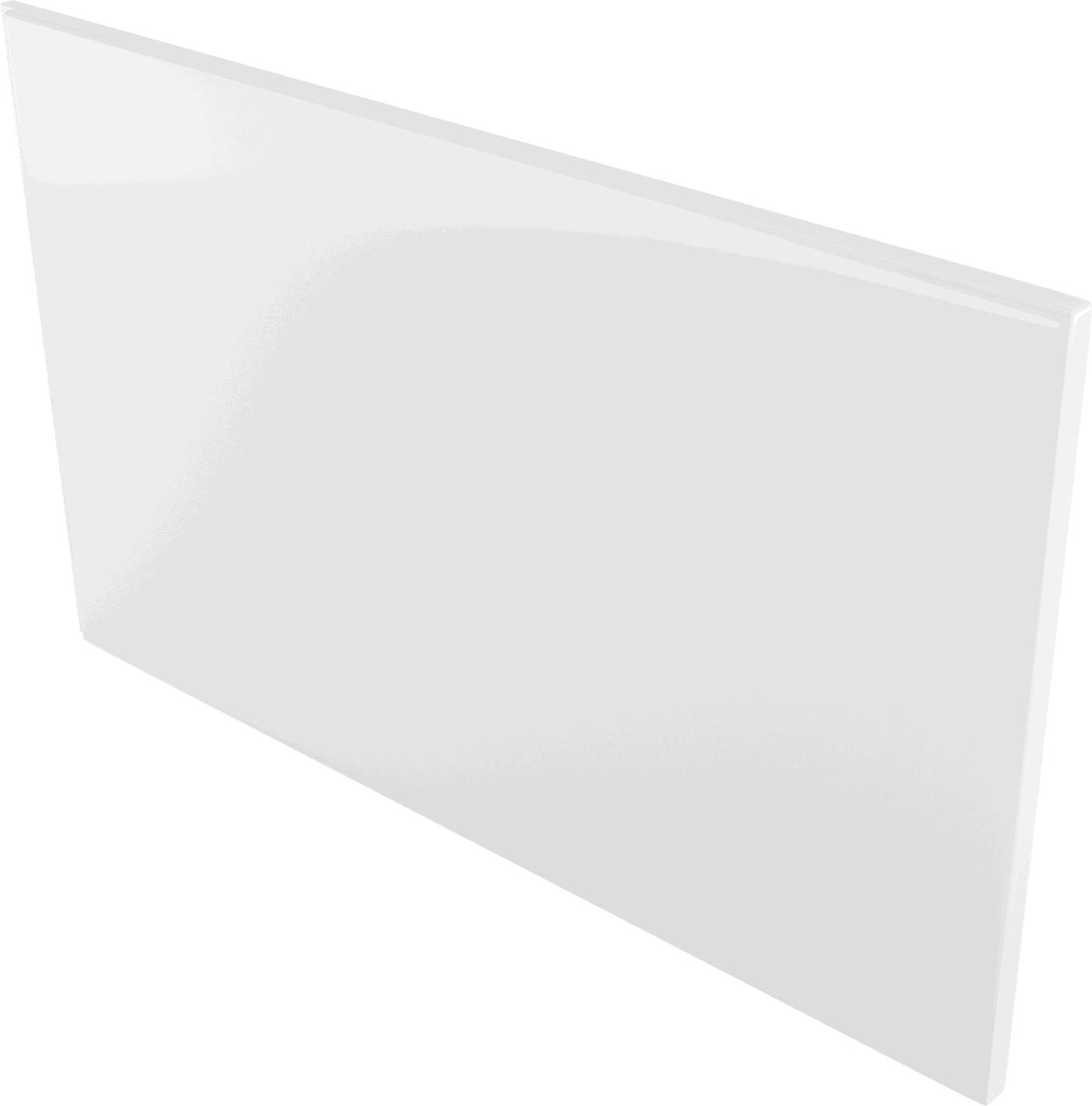 Mexen Uni 70 cm-es oldalsó panel téglalap alakú kádhoz, Fehér - 55099-070