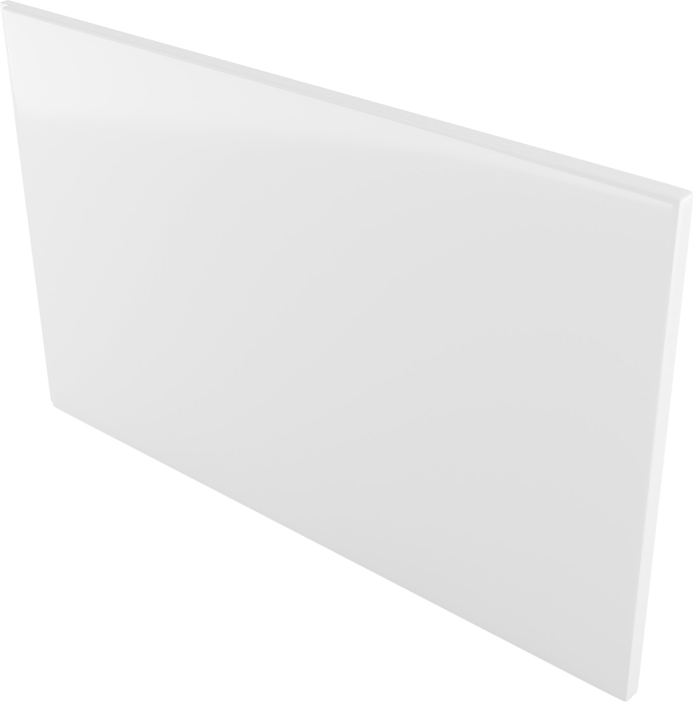 Mexen Uni 75 cm-es oldalsó panel téglalap alakú kádhoz, Fehér - 55099-075